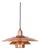 Vintage Danish Pendant Lamp by Kurt Wiborg for Jeka, 1980s For Sale