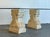 Vintage Carved Coquina Stone Pedestal Dining Table For Sale - Image 4 of 12
