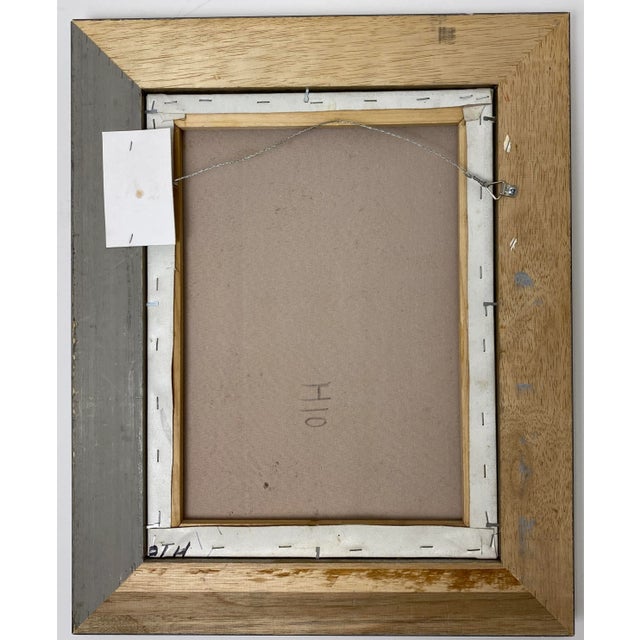 Impressionist Parisian Street Scene Color Print, Paris France City & Metro Station For Sale - Image 3 of 6