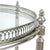 Vintage French Neoclassical Chrome Plated and Brass Drinks Trolley with Serving Tray, 1950s For Sale - Image 18 of 18