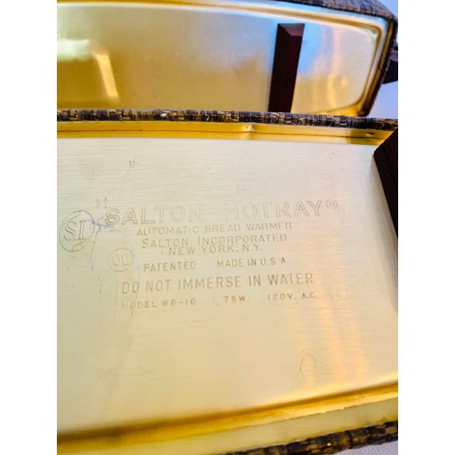 Mid-Century Salton Hotray Automatic Bread Warmers- a Pair For Sale - Image 4 of 13