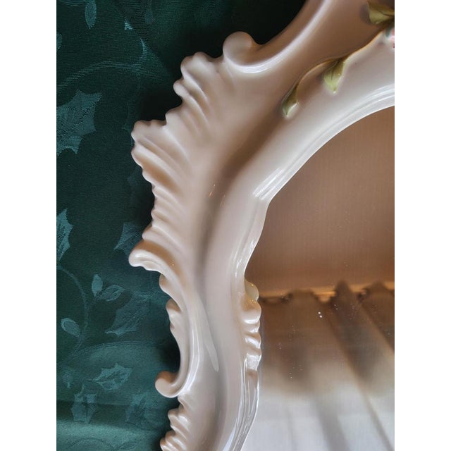 1950s Ceramic Mirror by Corvi for La Farnesiana Parma, 1950 For Sale - Image 5 of 18
