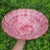 Vintage Italian Roma Inc. Large 13" Red Spongeware Ceramic Serving Bowl – Vibrant Cranberry - Kitchen Decor For Sale - Image 4 of 8