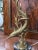 Mid-Century Brass Swordfish Table Lamp For Sale - Image 5 of 11