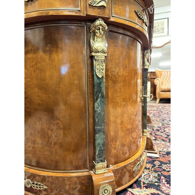 French Louis XIV Oval Writing Desk For Sale - Image 11 of 18