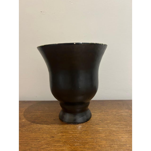 Mid-Century Modern Ceramic Vase from Vallauris, 1950 For Sale - Image 3 of 10