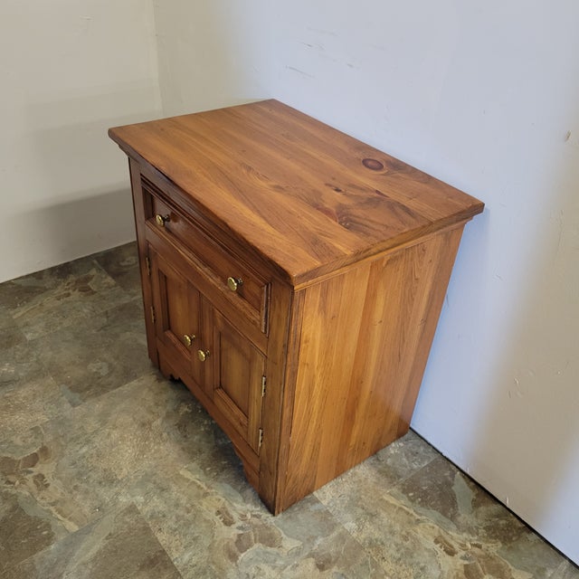 Pennsylvania House Vintage Pennsylvania House Solid Pine Nightstand For Sale - Image 4 of 7