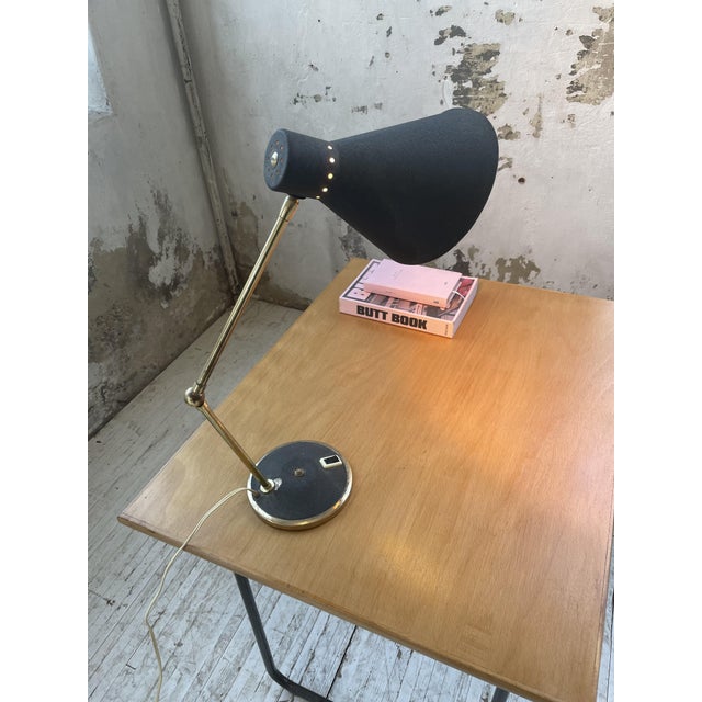 Metal Diabolo Desk Lamp from Aluminor For Sale - Image 7 of 18
