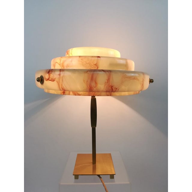 Mid-Century Modern German Table Lamp, 1950s For Sale - Image 3 of 9