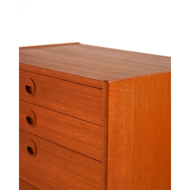 Scandinavian Teak Bedside Tables, 1960s, Set of 2 For Sale - Image 6 of 9