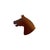 Hand Carved Folk Art Wood Horse Puzzle Box For Sale - Image 6 of 7