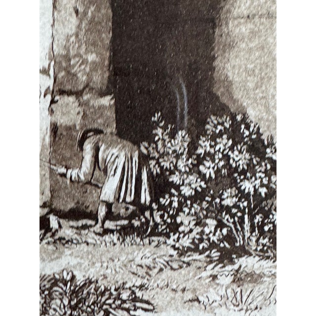 Early 19th Century French Engraving of the Temple of Karnak, Luxor For Sale - Image 9 of 9