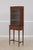 Traditional Antique Edwardian 2 Drawer Inlaid Mahogany Curio Cabinet For Sale - Image 3 of 16