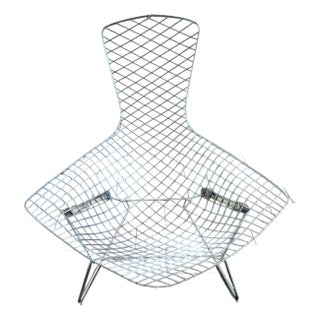Vintage Mid-Century Modern Bertoia Bird Chair by Knoll For Sale