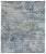 Silver Revin Silver Hand loom Bamboo/Silk Area Rug - 9'x12' For Sale - Image 8 of 8