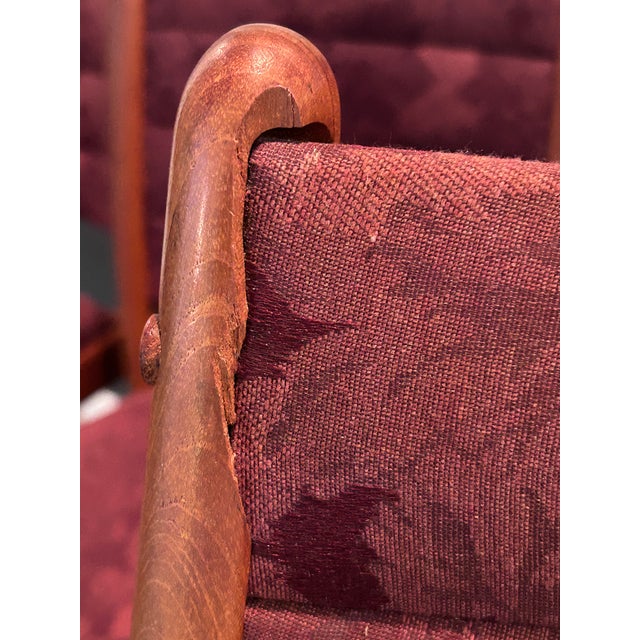 Johannes Andersen Vintage MCM Danish Teak Dining Chairs for Uldum Møbelfabrik--Set of 7 For Sale - Image 9 of 16