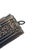 Antique French Silver-Tone Carnet De Notes With Original Pencil, Thistle and Floral Relief For Sale - Image 9 of 11
