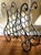 20th Century French Wrought Iron and Brass Wine Rack For Sale In Washington DC - Image 6 of 8