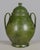 Portuguese Green Glazed Earthenware Lidded Jar For Sale In Orlando - Image 6 of 13