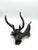 Late 20th Century Vintage Bronze Sculpture of Blooming Succulent For Sale - Image 5 of 18