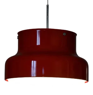Red Bumling Pendant Lamp by Anders Pehrson for Ateljé Lyktan, 1960s