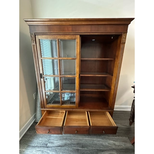 Ethan Allen Townhouse Bookcase Chairish