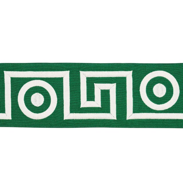 Not Yet Made - Made To Order Sample - Schumacher X Mary McDonald Plato Tape Trim in Green For Sale - Image 5 of 5