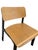 1970s Mid-Century Modern Industrial Plywood and Black Metal Stacking Chair For Sale In Seattle - Image 6 of 9