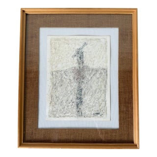 2005 E. Parra Impressionist Pastel on Paper Painting Framed Under Glass For Sale