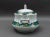 Mid-Century Modern Mid 20th Century Cocema Fes Morocco Prestige Design Green & Gold Porcelain Covered Soup Tureen For Sale - Image 3 of 9