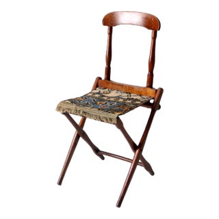 Antique Readsboro Chair MFG Co Folding Camp Chair For Sale