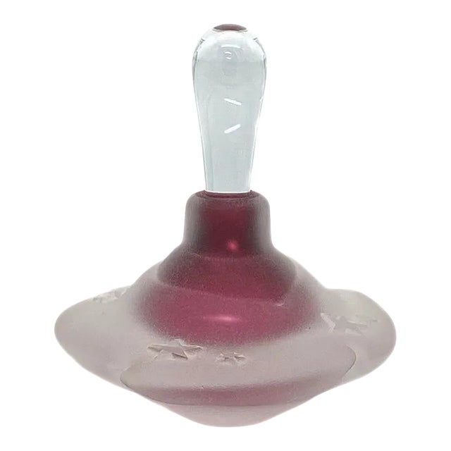Loretta Eby Art Glass Perfume Bottle For Sale