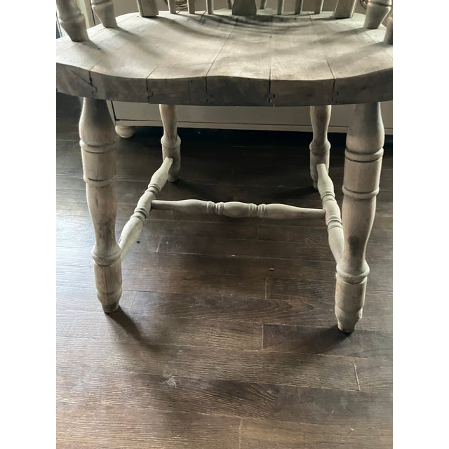 Vintage Wheel Back Chair ZPM Radomsko From Poland For Sale - Image 10 of 10