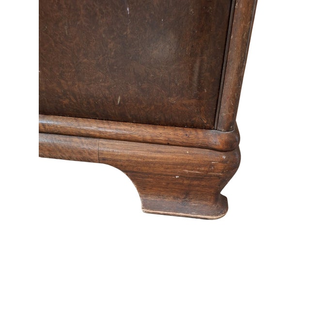 1940s Mid-Century Italian Burl Display Cabinet, 1945 For Sale - Image 5 of 16