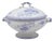 20th Century French Special Edition Porcelain Tureen With Lid For Sale