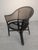 Vintage Armchair with Raffia and Viennese Weave For Sale - Image 13 of 16