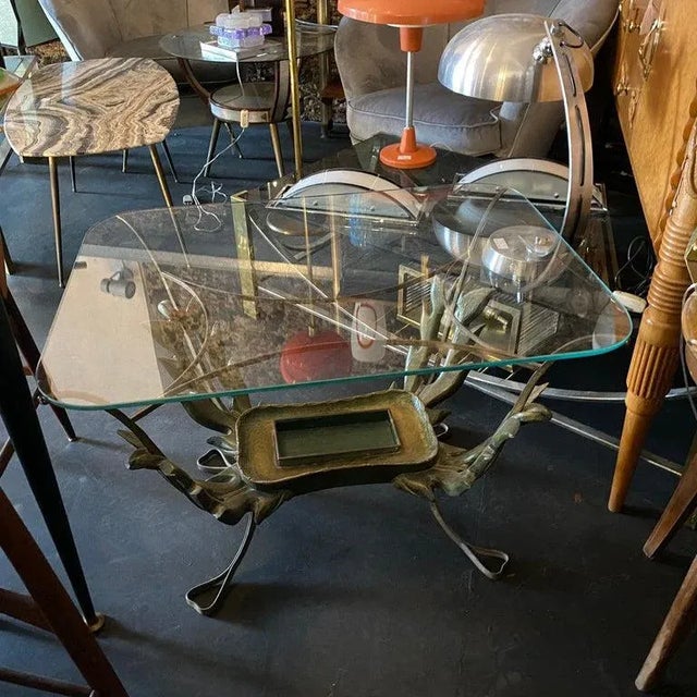 Mid-Century Modern 1950s Italian Mid-Century Pier Luigi Colli Modern Coffee Table For Sale - Image 3 of 13