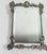 19th Century Portuguese .833 Silver Picture Frame With Beveled Mirror For Sale - Image 4 of 13