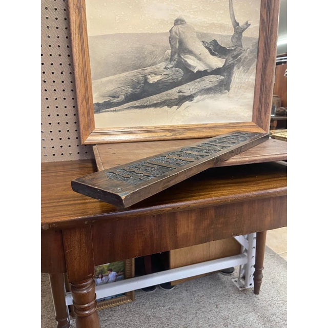 Commonly used for Specula-as or Gingerbread creation. Nice rustic aging and Petina on the wood. Vintage Condition...