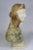 19th Century 19th Century Italian Extraordinary Bust of Dantes Beatrice Marble and Alabaster For Sale - Image 5 of 6