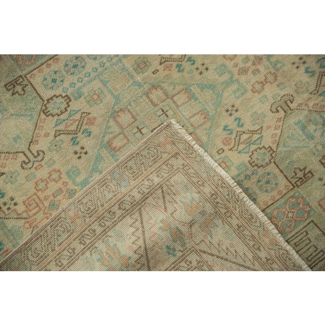 Vintage Distressed Sparta Carpet - 6'4" x 9'6" For Sale - Image 9 of 11