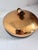 1940s 1940s Mid Century Modern Retro Starburst Green and Brass Divided Candy Dish For Sale - Image 5 of 12