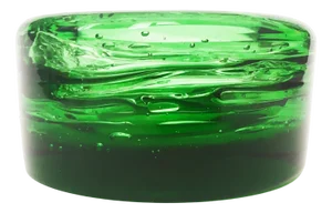 Mid-Century Modern Czech Glass Bowl by Fratisek Vizner, 1960s