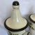 Ceramic 1990s Large Italian Hand-Painted Ceramic Lidded Urns - Olive Flower Design - Pair For Sale - Image 7 of 12