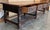 Unique piece 18th century Spanish refectory table. Beautiful console. Impressive farm table with four drawers Geometrical...