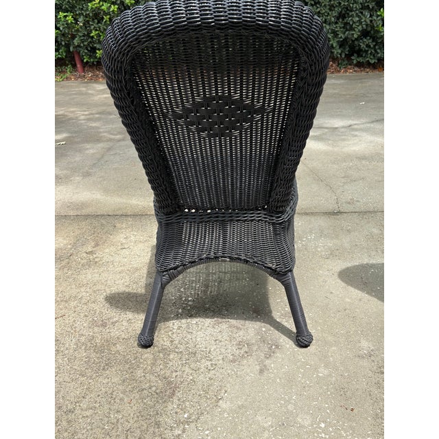 American Summer Classic Outdoor Side Chairs, 4 Pieces For Sale - Image 3 of 4