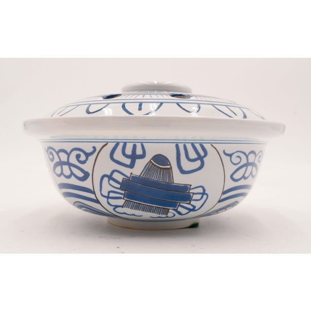 Ceramic Set of 3 Various Royal Delft Porcelain Items Bricks C-40 C-29 & Caster C-53 For Sale - Image 7 of 12