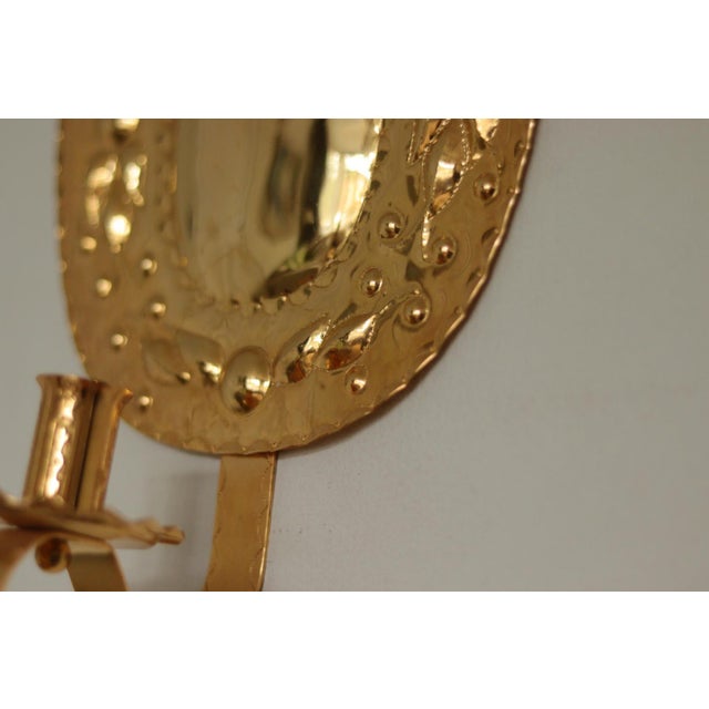 Mid-Century Swedish Brass Sconces, Set of 2 For Sale - Image 14 of 18