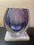 1980s Late 20th Century Stunning Favio Poli for Seguso Murano Italy 7” Faceted Sommerso Vase For Sale - Image 5 of 9