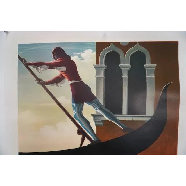 A. Cassandre - Vintage Original Travel Poster - Venezia 1951 For Sale - Image 10 of 12